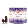 Backflow Incense Cones (Lavender) Total 40 Cones - Hem Incense