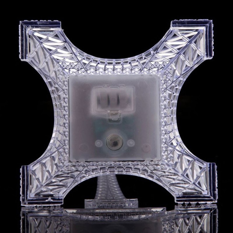 GARASANI 10" Colorful Eiffel Tower Lighting Desk Bedroom Decoration LED