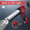 MARSOSAUR Caulk Gun, Non-Drip Electric Caulking Gun with 300 KG