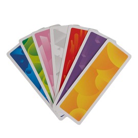 HCM Kinzel - Colour Flush Colourful Card Game for the Whole Family | Draw, Turn and Swap | Who Collects a Single Colour First and Wins? | Tactics and Skill | German | 55215