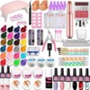 Like a Pro at Home Complete Gel Nail Set with All Tools for Beginners to Professionals, 1 Piece, Pink / 집에서 전문가처럼 모든 도구가 포함된 완벽 젤 네일 세트 초보자부터 전문가까지, 1개, 핑크색