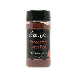 Gamblin Dry Pigment 4 Oz Trans Earth Red