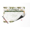 Friendly Fox Dinosaur Magnetic Timetable, Children's Timetable Wipe-Clean, 1st Class