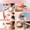 Espejo De Maquillaje Led Bolsillo Portátil Recargable 1x/10x