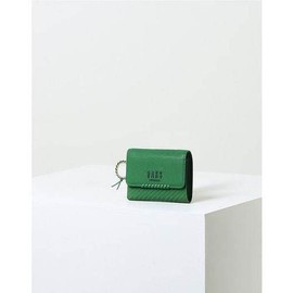 Daks (신세계강남점)DCWA4F161E2 그린 패턴배색 소가죽 반지갑 (Shinsegae Gangnam) DCWA4F161E2 Green Pattern Color-blocking Leather Wallet