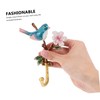 Operitacx Modern Bird Shaped Wall Hooks Hooks for Hanging Clothes