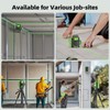 Huepar Laser Level 360 Self Leveling, Rechargeable Green Laser 3x360°