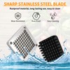 WICHEMI Replacement Blades 3/8" - Commercial Vegetable Chopper & Dicer,