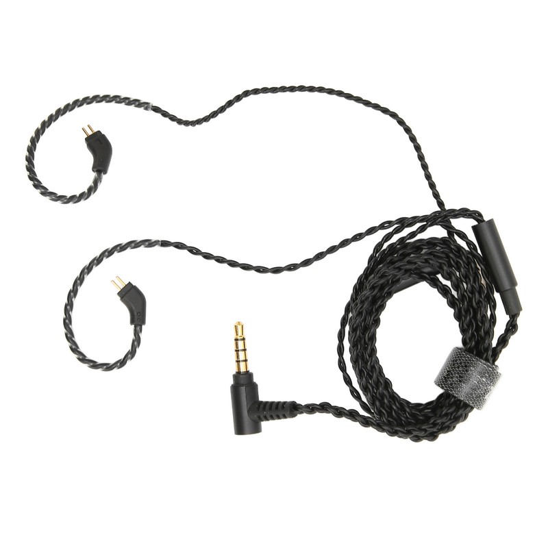 Earbuds Upgrade Cable 0.78mm 2 Pin 3.5mm Elbow Plug Pluggable