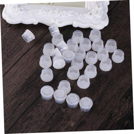 Minkissy Travel Essential 30pcs Pp Plastic Cosmetic Bottles Leakproof Caps Compact Portable