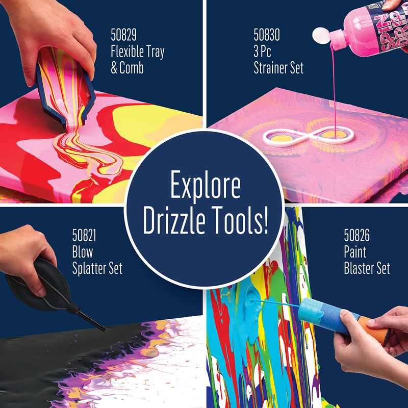 FolkArt Drizzle, Easy to Use Foam Blasters Perfect for DIY