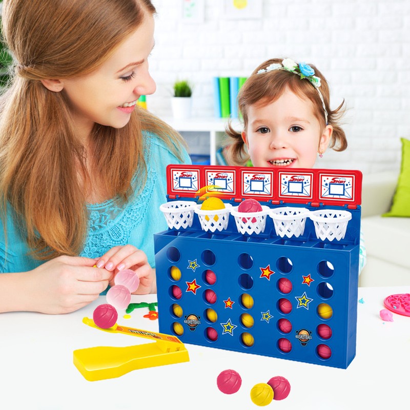 Basketball Shooting Game for Kids Bouncing Linking Game Educational Toys