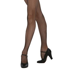 Silky Girls Dance Fishnet Tights (1 Pair) (M/L (7-13 Years)) (Black)