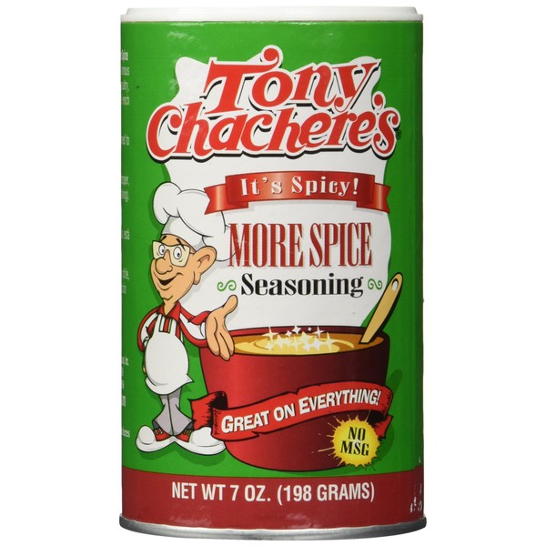 Tony Chachere's More Spice Seasoning (Single 7oz)