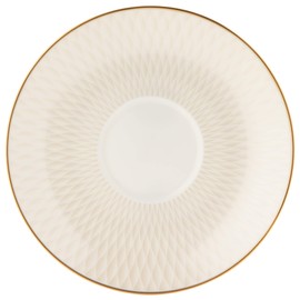 Narumi 52072-1946 Cup and Saucer, Ruffled Gold, 5.9 inches (15 cm), Made in Japan