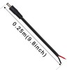 GINTOOYUN DC Power Pigtails 2 Pack DC 5.5mm x 2.5mm