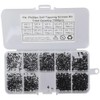 Fudeshe 1000Pcs Tiny Electronic Self-Tapping Machine Screws,M1 M1.2 M1.4 M1.7