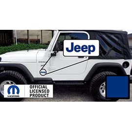 Decal Mods 97-06 TJ Fender Small Jeep Side Logo Graphic fits Jeep Wrangler TJ (1997-2006) (Set of 2) SJ3Y6 Blue