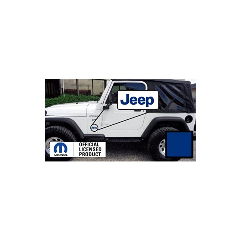 Decal Mods 97-06 TJ Fender Small Jeep Side Logo Graphic