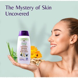 Mistry's Potenised Calendula Ginseng Aloe Vera Paba Lotion 200ml - Multi-Purpose Moisturising After Sun lotion - Ideal For Eczema and Rashes - Additive Free, Vegan,
