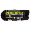Flex-Drain 25 ft. L x 4 in. Dia. Poly Drain Pipe with Sock