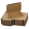SUNLPH 50 Pack 7x5x1 Inches Small Shipping Boxes, Brown Corrugated