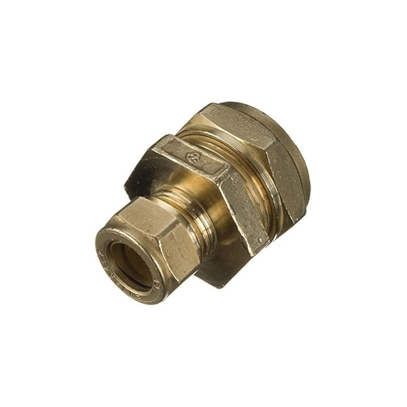15mm x 12mm Brass Compression Reducing Coupling