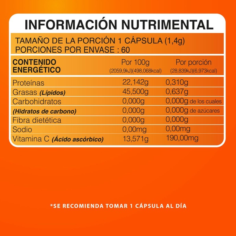 BDM LAB | Vitamina C | Suplemento alimenticio | Antioxidante