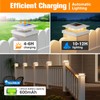 NIORSUN Solar Post Cap Lights Outdoor Waterproof, 4x4 Post Solar