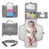 MUPPYKAP Portable Changing Pad with Shoulder Strap - Detachable Travel