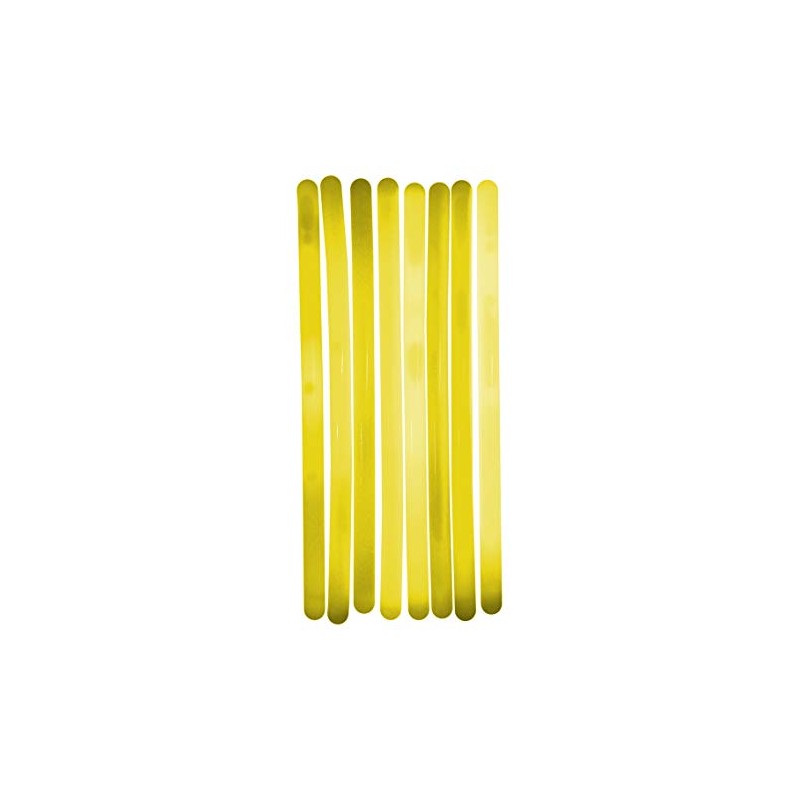 Glowtopia Mega Glow Sticks 12" Yellow Pack of 10