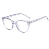 Fuisetaea Cat Eye Distance Myopia Glasses -2.50 Womens Nearsighted Glasses