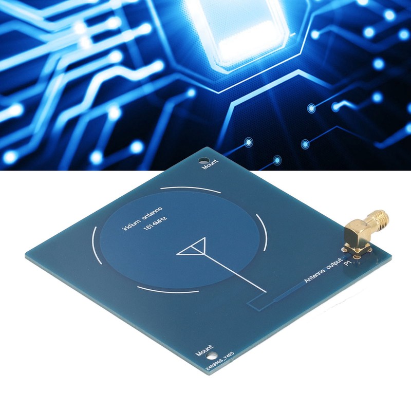 Patch Antenna Passive SMD 3.1dBi High Gain 1.614GHz Frequency SMA