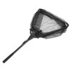 Portable Aluminum Alloy Telescopic Foldng Fishing Landing Net Pole Rubber