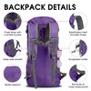 4Monster Portable Hiking Backpack,Lightweight Packable Outdoor Daypack,Water Resistant Carry on