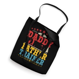 Daddy Father Trainer Costume Golf Sport Trainer Lover Tote Bag