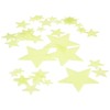 Glowing in the Dark Plastic Stars (Pack of 40)