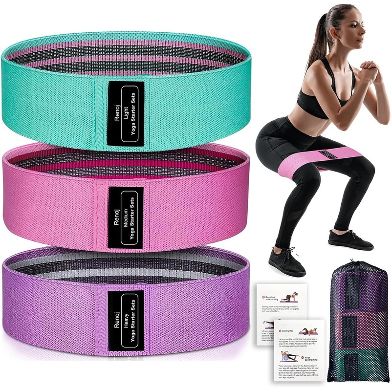 Bandas de resistencia, bandas de entrenamiento de ejercicio para mujeres
