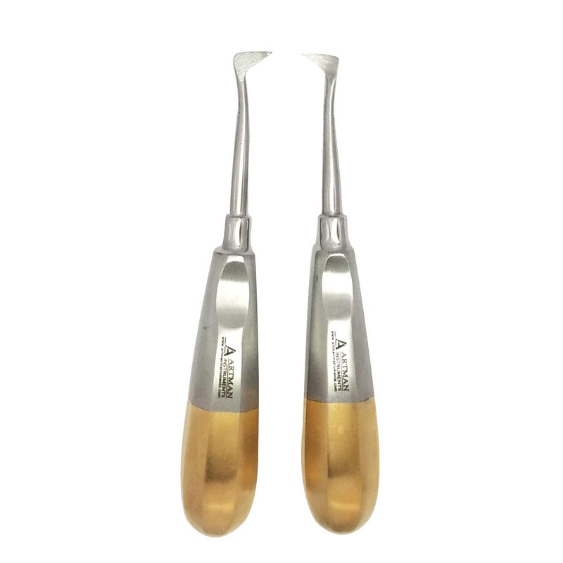 Dental Extraction Elevators Set of 9 Dental Forceps Instruments Kit