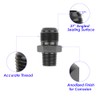 YSIL 6AN Male Flare to 3/8" NPT 2PCS Hose Pipe