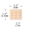 Wacnune 6Pcs Bra Extender Set of 3 Hooks Soft and