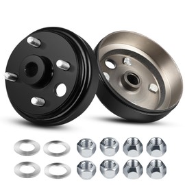 2 Pack Golf Cart Brake Drum Hub Assembly with 30 Splines, Fit for 4 Cycle Gas 1991-Up EZGO Golf Carts, Replaces OEM# 21807-G1.
