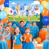 Dog Blue Themed Birthday Party Decorations Set - Balloons Arch