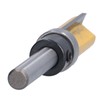 4Pcs Trim Hinge Router Bit Round Silver Yellow 1/4in Shank