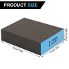 Romeda 8-Pack Sandpaper Block, 120 Grits Washable and Reusable Handmade