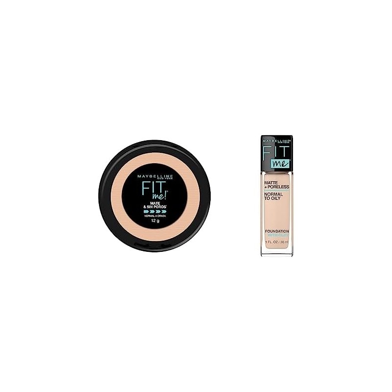 Maybelline Polvo Compacto Matte + Base Fit Me Matte –