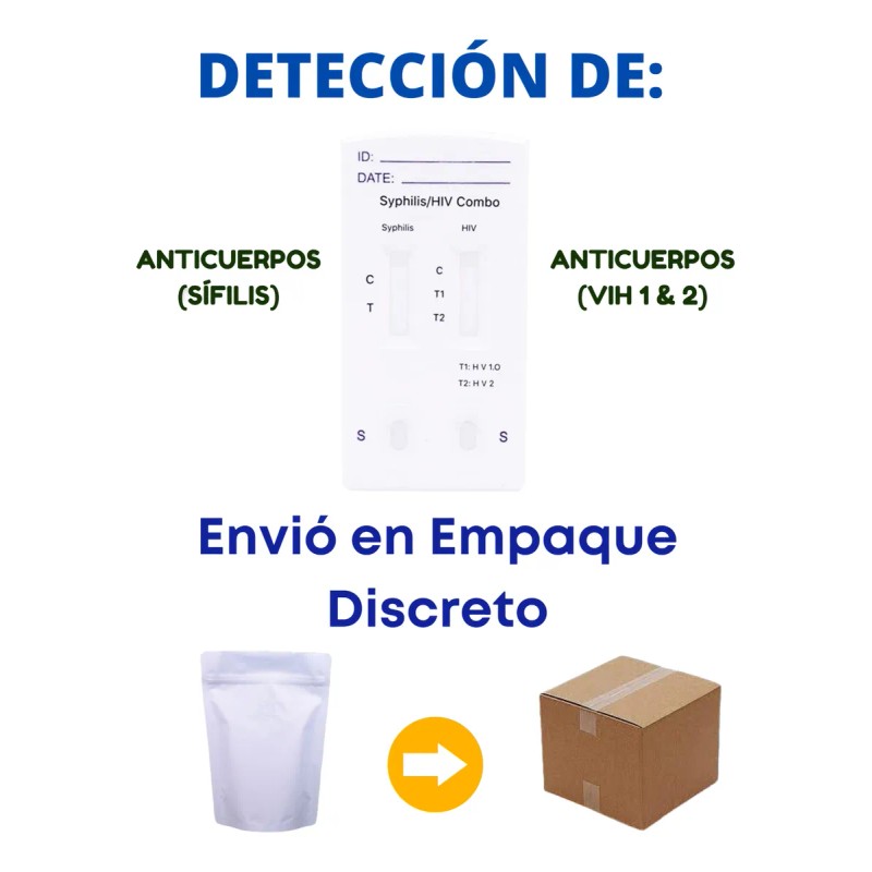 Kit Prueba De Vih + Sifilis