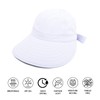 Ponyflo Kids Hat White