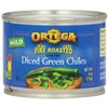 Ortega Peppers, Diced Green Chiles, Mild, 4 Ounce (Pack of