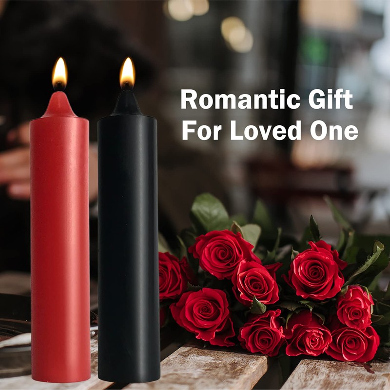 WEIHAI Low Temperature Candles, Wax Play Candles, Romantic Dripping Candle